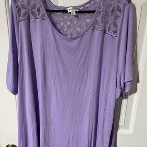 Lilac Lacey Blouse